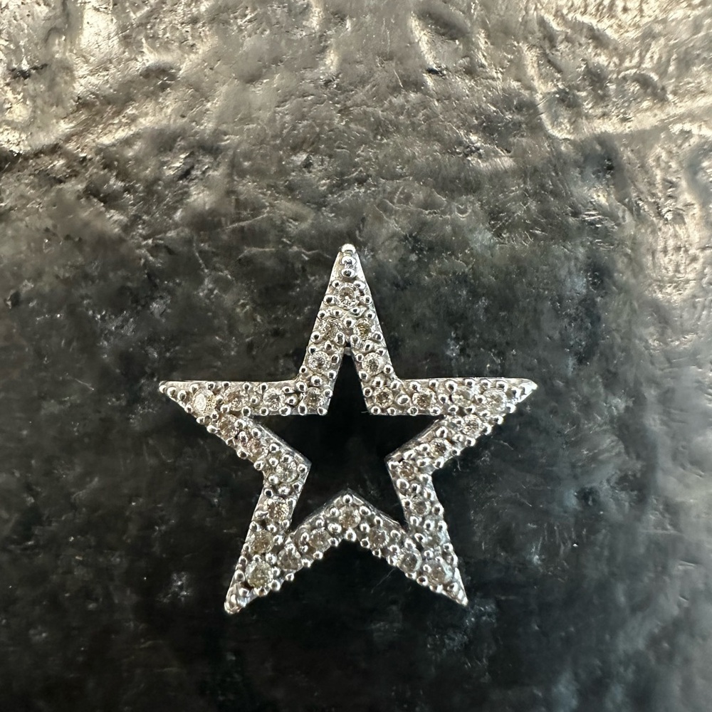 Diamond star charm